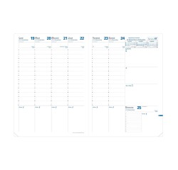 Quo Vadis - Recharge Agenda - 2027 - Consul - Semainier Planning - Français - 14 mois de décembre à janvier - 21x29,7 cm