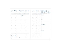 Quo Vadis - Recharge Agenda année scolaire - 2025-2026 - Universitaire - Semainier Planning - Français - 13 mois de août à août - 10x15 cm