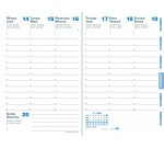 Quo Vadis - Agenda année scolaire - 2025-2026 - Universitaire Recyclé - Semainier Planning - Multilingue - Equology - 13 mois de août à août - 10x15 cm