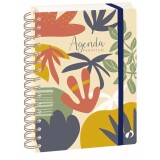 Quo Vadis - Agenda perpétuel - Spiralé - Semainier Horizontal - Français - Eterny - Multicolore - Perpétuel - 15x21 cm