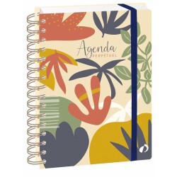 Agenda perpétuel Eterny, 150 x 210 mm, Fleurs