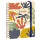 Agenda perpétuel Eterny, 150 x 210 mm, Fleurs