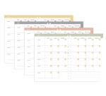 Quo Vadis - Agenda perpétuel - Spiralé - Semainier Horizontal - Français - Eterny - Graphic - Perpétuel - 15x21 cm