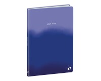 Quo Vadis - Agenda année scolaire - 2025-2026 - Hebdo color 21 - Semainier Horizontal - Français - Atmosphere - Bleu - 12 mois de août à juillet - 15x21 cm