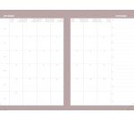 Quo Vadis - Agenda année scolaire avec répertoire - 2026-2027 - Ministre Septembre Color - Semainier Planning - Multilingue - Céleste - 13 mois de août à août - 16x24 cm