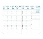 Agenda Affaires SD, 2026/2027, 16 mois, vert