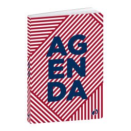 Agenda Semainier Affaires SD ML Quo Vadis - Multilingue - Trinidad - 16 mois de Sept/Déc - 10x15 cm - Mixte