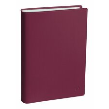 Agenda Semainier Affaires SD ML Quo Vadis - Multilingue - Touch - 16 mois de Sept/Déc - 10x15 cm - Bordeaux