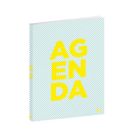 Agenda Semainier Planning Quo Vadis - Multilingue - Trinidad - 16 mois de Sept/Déc - 15x21 cm   - Diagonale