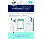 Quo Vadis - Stickers - Mensuel - Multilingue - Perpétuel - 9x13 cm