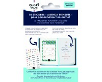 Quo Vadis - Stickers - Mensuel - Multilingue - Perpétuel - 9x13 cm