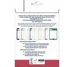 Quo Vadis - Stickers - Mensuel - Multilingue - Perpétuel - 12x18 cm