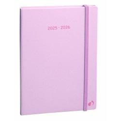 Quo Vadis - Agenda 16 mois - 2025-2026 - Plan Note - Semainier Notes - Multilingue - Pastel - 16 mois de sept à déc. - 15x21 cm
