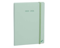 Quo Vadis - Agenda 16 mois - 2025-2026 - Plan Week - Semainier Notes - Multilingue - Pastel - 16 mois de sept à déc. - 16x24 cm