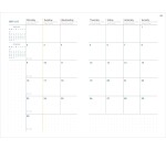 Quo Vadis - Agenda 16 mois - 2025-2026 - Plan Week - Semainier Notes - Multilingue - Andrea - 16 mois de sept à déc. - 16x24 cm