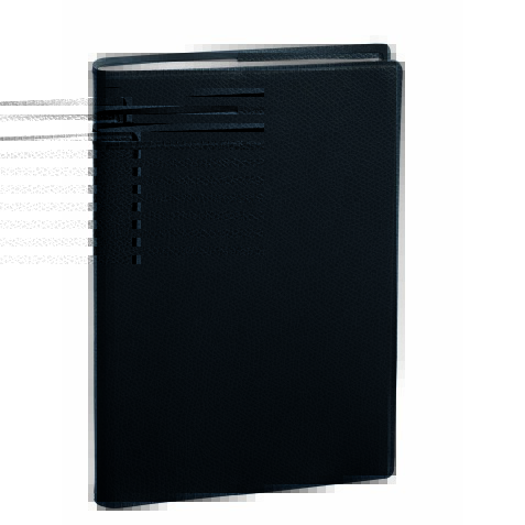 Quo Vadis - Agenda enseignant - 2025-2026 - Le Principal - Semainier Horizontal - Français - Impala - Noir - 13 mois de août à août - 18x24 cm