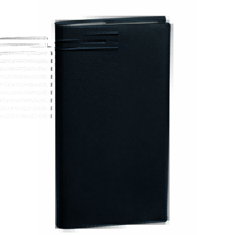 Quo Vadis - Agenda année scolaire - 2025-2026 - Sept-Bi - Quinzainier - Français - Impala - Noir - 12 mois de mi-août à mi-août - 8,8x17 cm