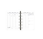 Quo Vadis - Recharge Organiseur - 2026 - Minitimer - Semainier Planning - Français - 12 mois de janv à déc. - 9x12,5 cm