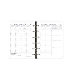 Quo Vadis - Recharge Organiseur - 2026 - Minitimer - Semainier Planning - Français - 12 mois de janv à déc. - 9x12,5 cm