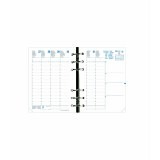 Quo Vadis - Recharge Organiseur - 2026-2027 - Compactimer - Semainier Planning - Multilingue - 17 mois de août à décembre - 11,5x16 cm