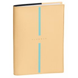 Agenda Mensuel Plan Month Quo Vadis - Multilingue - Billy - 16 mois de Sept/Déc - 10x15 cm  - Beige