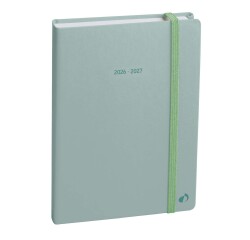 Quo Vadis - Agenda année scolaire - 2026-2027 - Eurotextagenda - Journalier - Multilingue - Pastel - 12 mois de août à juillet - 12x17 cm