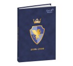 Quo Vadis - Agenda année scolaire - 2025-2026 - Eurotextagenda - Journalier - Multilingue - Louise & Arthur - 12 mois de août à juillet - 12x17 cm - par 8