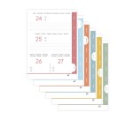 Quo Vadis - Agenda année scolaire - 2025-2026 - Eurotextagenda - Journalier - Multilingue - Vitality - 12 mois de août à juillet - 12x17 cm - par 8