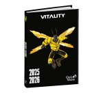 Quo Vadis - Agenda année scolaire - 2025-2026 - Eurotextagenda - Journalier - Multilingue - Vitality - 12 mois de août à juillet - 12x17 cm - par 8