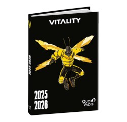 Quo Vadis - Agenda année scolaire - 2025-2026 - Eurotextagenda - Journalier - Multilingue - Vitality - 12 mois de août à juillet - 12x17 cm - par 8