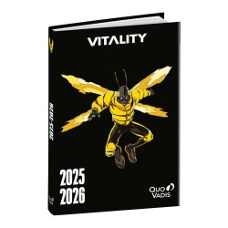 Quo Vadis - Agenda année scolaire - 2025-2026 - Eurotextagenda - Journalier - Multilingue - Vitality - 12 mois de août à juillet - 12x17 cm - par 8