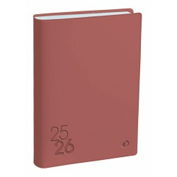 Quo Vadis - Agenda année scolaire - 2025-2026 - Eurotextagenda - Journalier - Multilingue - Touch - 12 mois de août à juillet - 12x17 cm