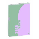Quo Vadis - Agenda année scolaire - 2025-2026 - Eurotextagenda - Journalier - Multilingue - Welcome - Multicolore - 12 mois de août à juillet - 12x17 cm