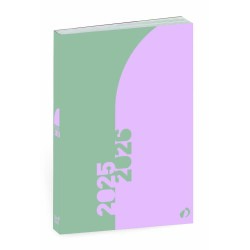 Quo Vadis - Agenda année scolaire - 2025-2026 - Eurotextagenda - Journalier - Multilingue - Welcome - Multicolore - 12 mois de août à juillet - 12x17 cm