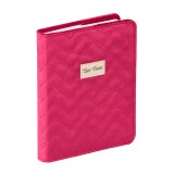 Quo Vadis - Agenda année scolaire - 2025-2026 - Eurotextagenda - Journalier - Multilingue - Colette - Rose - 12 mois de août à juillet - 12x17 cm