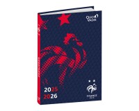 Quo Vadis - Agenda année scolaire - 2025-2026 - Eurotextagenda - Journalier - Multilingue - FFF - 12 mois de août à juillet - 12x17 cm - par 6