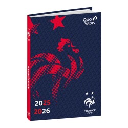 Quo Vadis - Agenda année scolaire - 2025-2026 - Eurotextagenda - Journalier - Multilingue - FFF - 12 mois de août à juillet - 12x17 cm - par 6