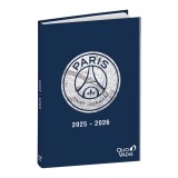 Quo Vadis - Agenda année scolaire - 2025-2026 - Eurotextagenda - Journalier - Multilingue - PSG - 12 mois de août à juillet - 12x17 cm - par 6