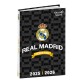 Quo Vadis - Agenda année scolaire - 2025-2026 - Eurotextagenda - Journalier - Multilingue - Real Madrid - 12 mois de août à juillet - 12x17 cm - par 6