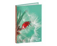 Quo Vadis - Agenda année scolaire - 2026-2027 - Eurotextagenda - Journalier - Multilingue - Mes potes à pattes sauvages - Coccinelle - 12 mois de août à juillet - 12x17 cm