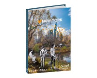 Quo Vadis - Agenda année scolaire - 2026-2027 - Eurotextagenda - Journalier - Multilingue - Cities - New York - 12 mois de août à juillet - 12x17 cm