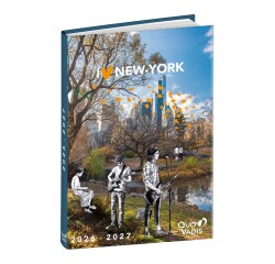 Quo Vadis - Agenda année scolaire - 2026-2027 - Eurotextagenda - Journalier - Multilingue - Cities - New York - 12 mois de août à juillet - 12x17 cm