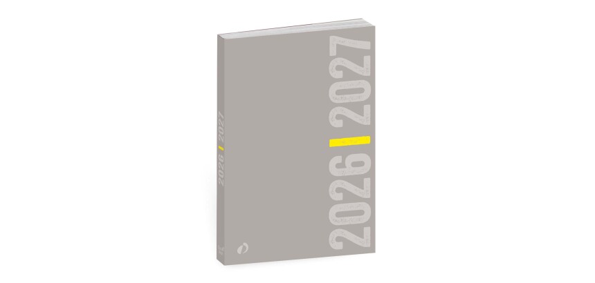 Quo Vadis - Agenda année scolaire - 2026-2027 - Eurotextagenda - Journalier - Multilingue - Welcome - 12 mois de août à juillet - 12x17 cm