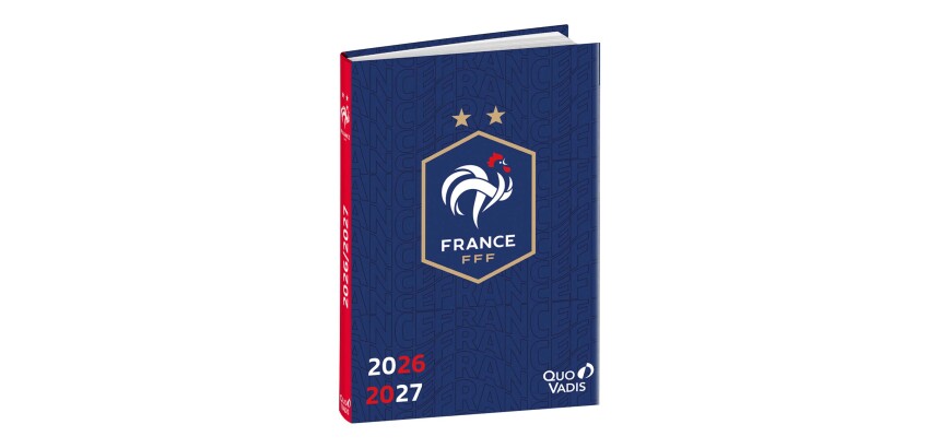 Quo Vadis - Agenda année scolaire - 2026-2027 - Eurotextagenda - Journalier - Multilingue - FFF - Fiers - 12 mois de août à juillet - 12x17 cm