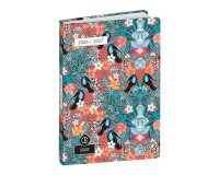 Quo Vadis - Agenda année scolaire - 2026-2027 - Eurotextagenda - Journalier - Multilingue - Catalina Estrada - Toucan - 12 mois de août à juillet - 12x17 cm