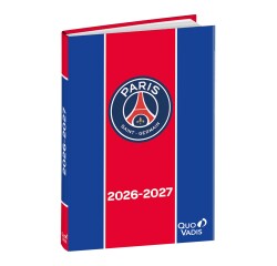 Quo Vadis - Agenda année scolaire - 2026-2027 - Eurotextagenda - Journalier - Multilingue - PSG - Diagonale - 12 mois de août à juillet - 12x17 cm