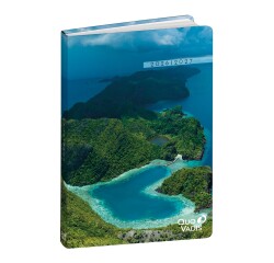 Quo Vadis - Agenda année scolaire - 2026-2027 - Eurotextagenda Recyclé - Journalier - Multilingue - Respire - Coeur - 12 mois de août à juillet - 12x17 cm
