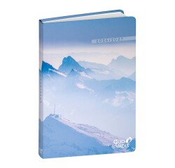 Quo Vadis - Agenda année scolaire - 2026-2027 - Eurotextagenda Recyclé - Journalier - Multilingue - Respire - Montagne - 12 mois de août à juillet - 12x17 cm