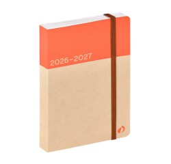 Quo Vadis - Agenda année scolaire - 2026-2027 - Eurotextagenda Recyclé - Journalier - Multilingue - 12 mois de août à juillet - 12x17 cm recyclé