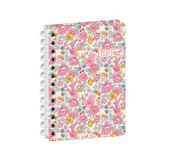 Quo Vadis - Agenda année scolaire - Spiralé - 2026-2027 - Eurotextagenda S - Journalier - Multilingue - Egeo - liberty - 12 mois de août à juillet - 12x17 cm